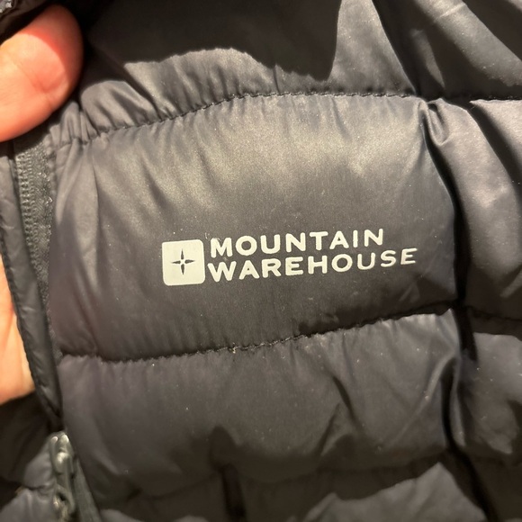 Mountain Warehouse Black and Purple Puffer Jacket - Picture 3 of 4